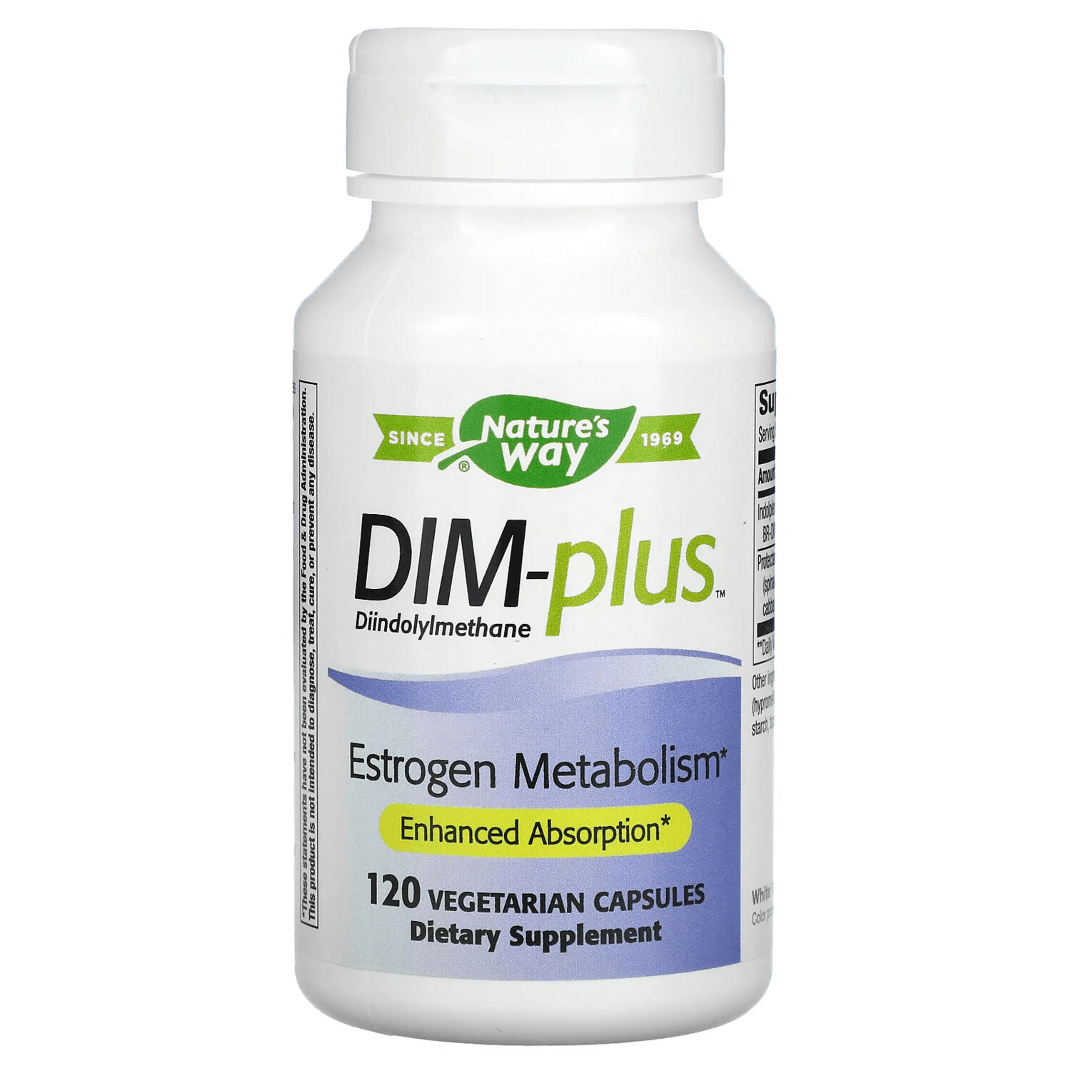 

DIM-plus метаболизм эстрогена Nature's Way, 120 капсул