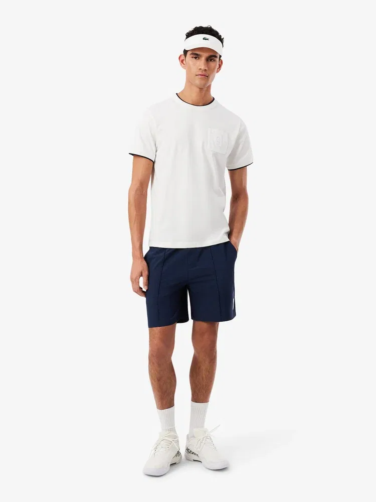 Шорты теннисные Heritage LACOSTE, Navy — фото 4