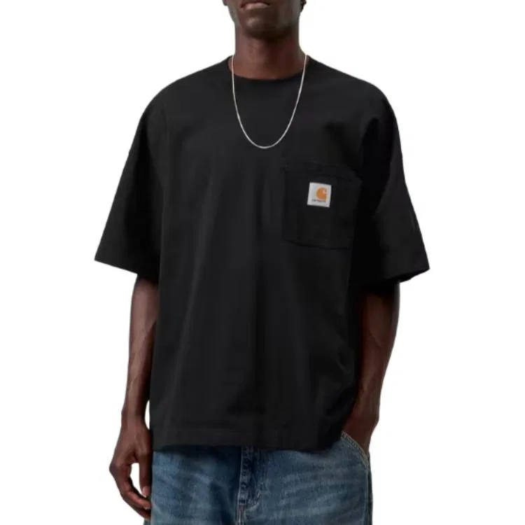 Футболка детская с круглым вырезом Carhartt WIP, Black — фото 4