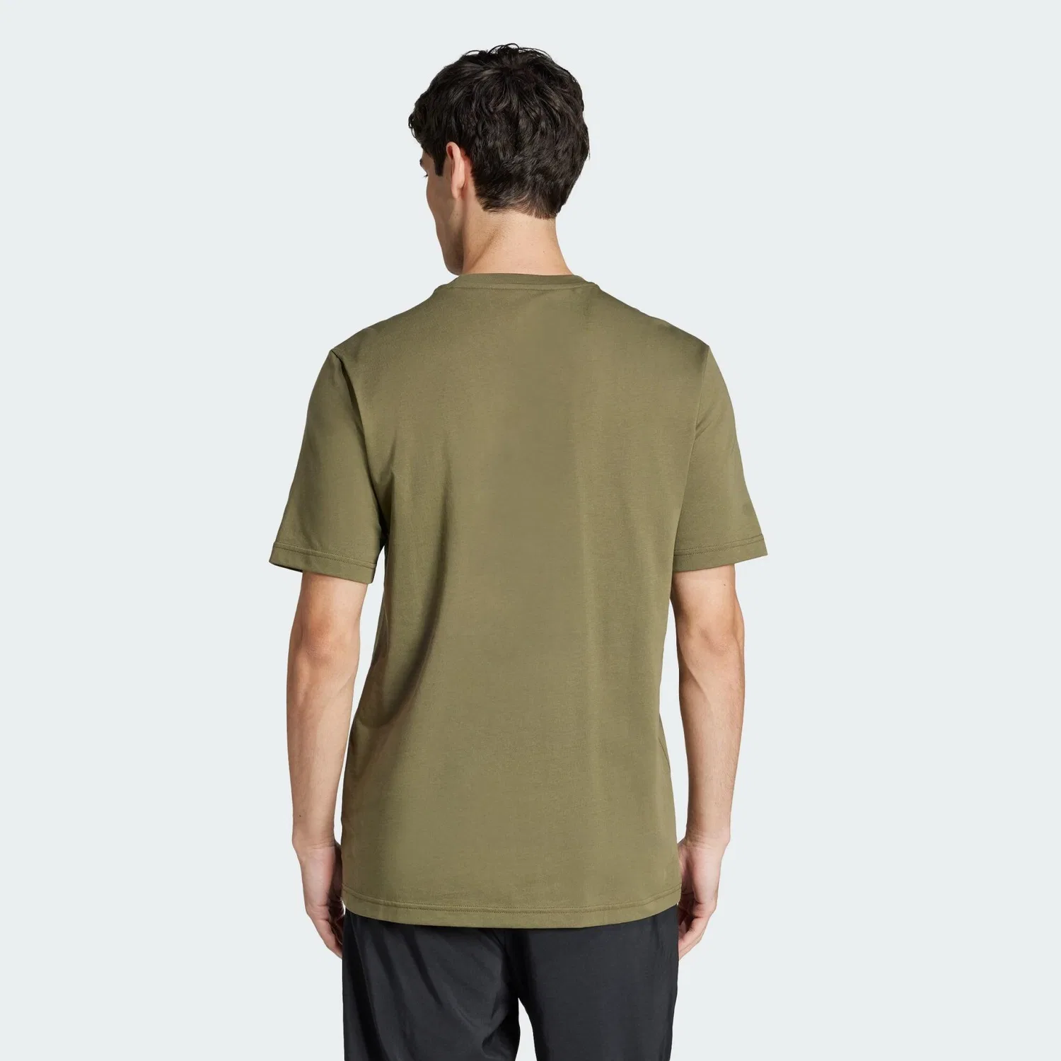 Мужская футболка с камуфляжным принтом Codes Camo Graphic Adidas, Khakibeige Grun — фото 3