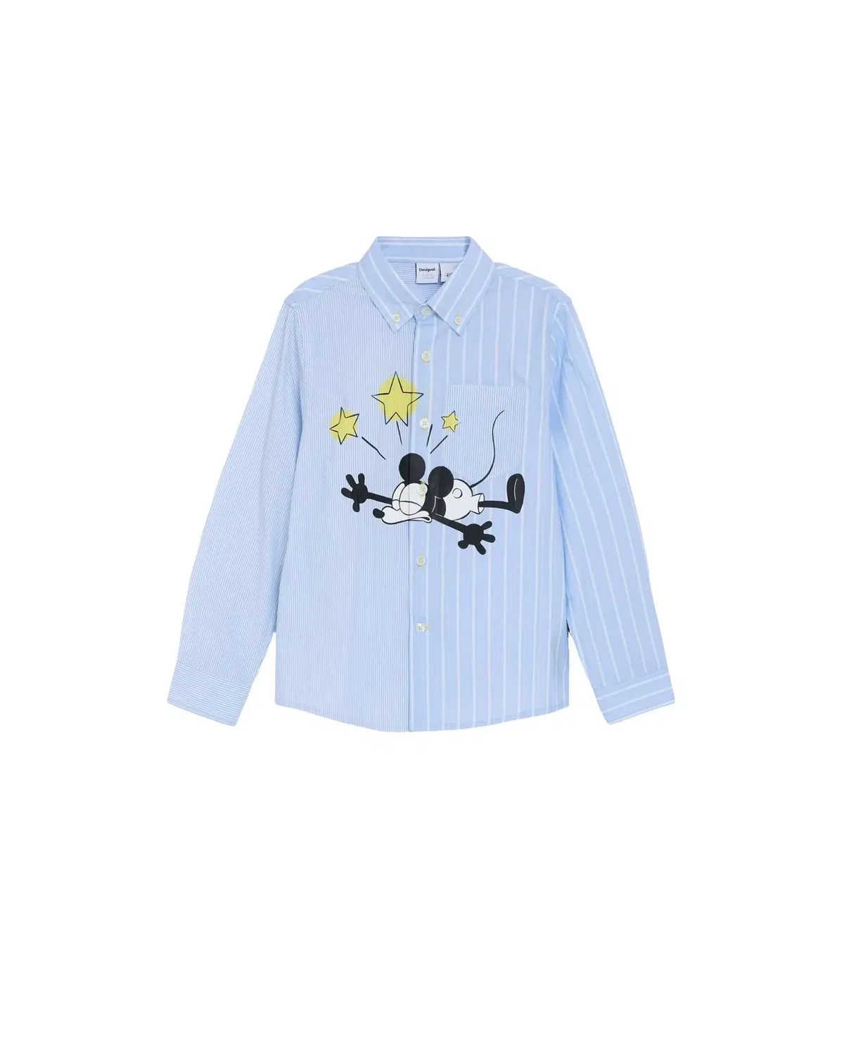 Детская рубашка для мальчиков с принтом Mickey Desigual, Azul