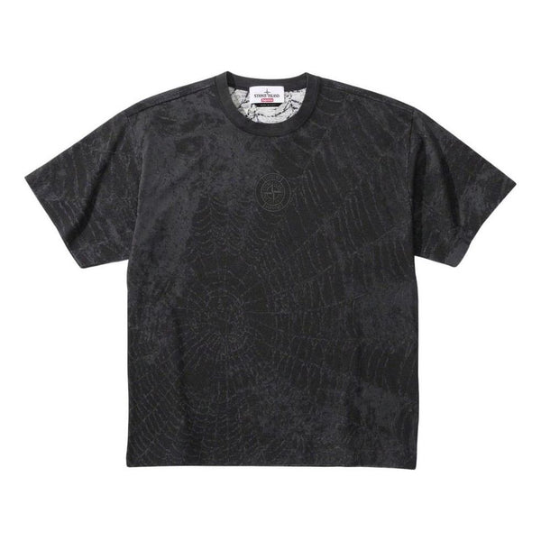 

Футболка x stone island fw23 week10 t-shirt 'black' Supreme, черный
