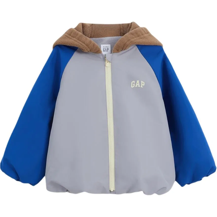 Детская куртка с капюшоном утепленная GAP, Marine Blue — фото 3