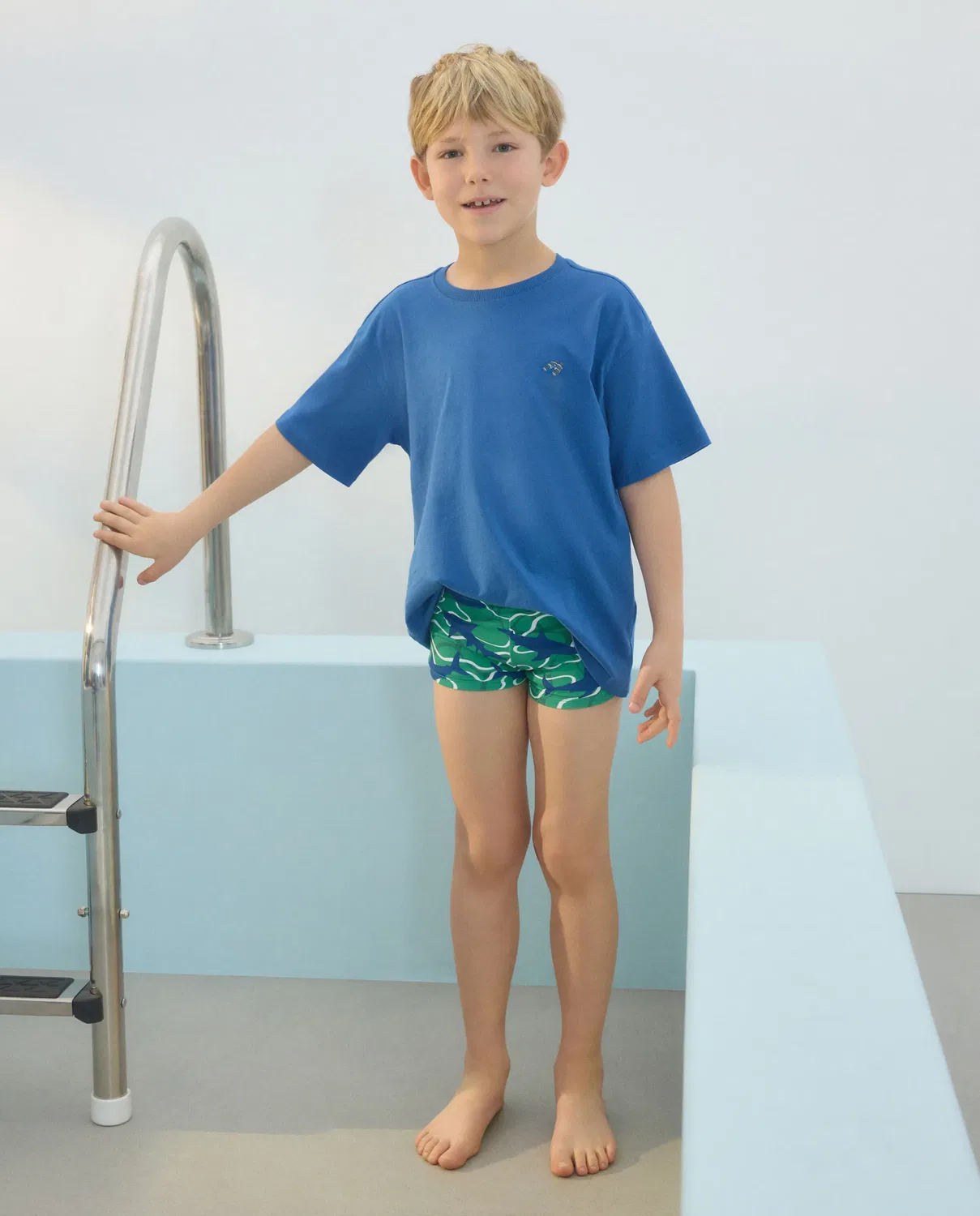 Детские плавки для мальчиков с принтом Kids El Corte Inglés, Verde — фото 2