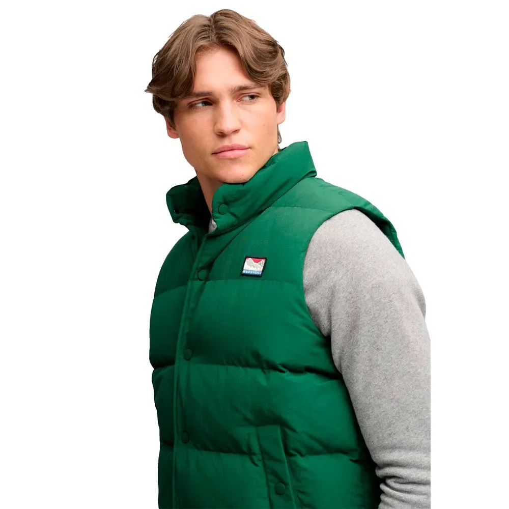 Мужской жилет Non Short Everest Superdry, Green — фото 4