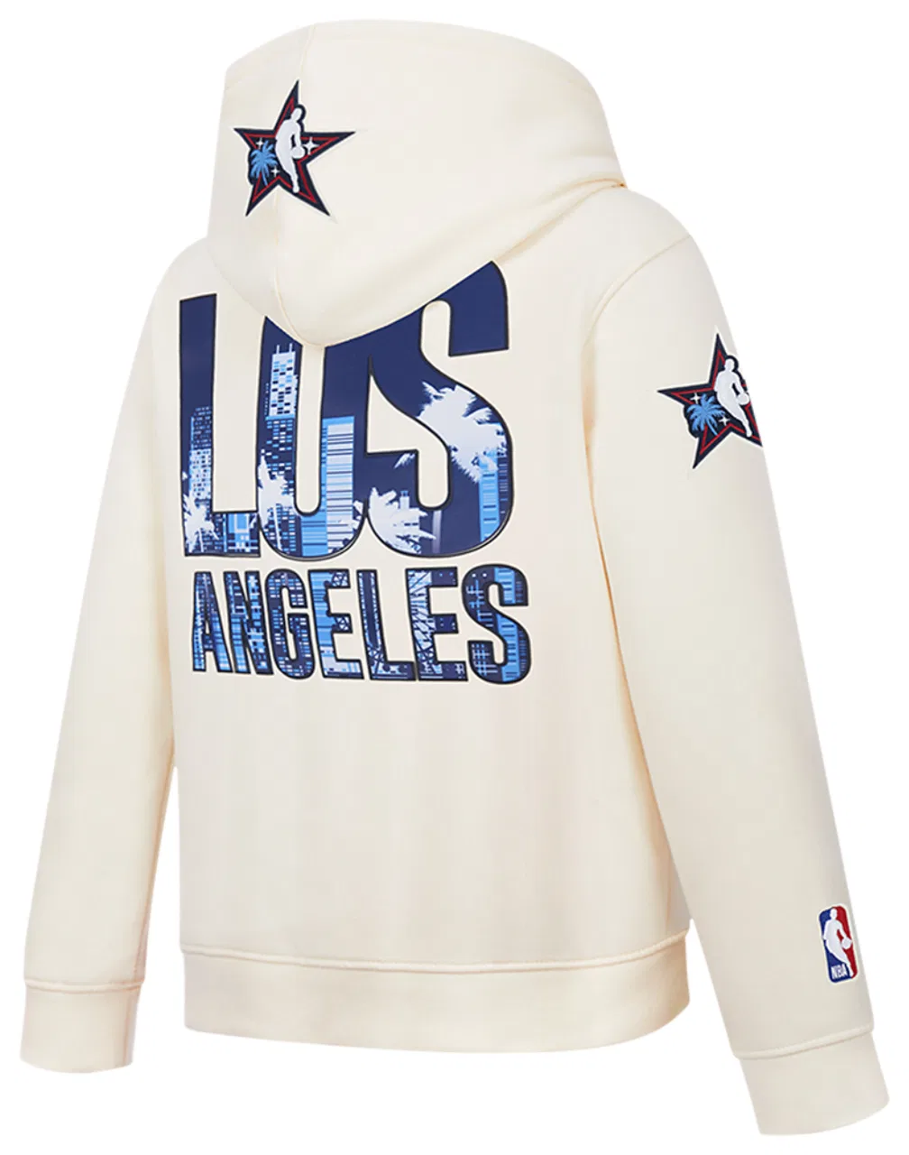 Толстовка для мальчиков NBA All Star 2026 Pro Standard, цвет White/Blue — фото 4