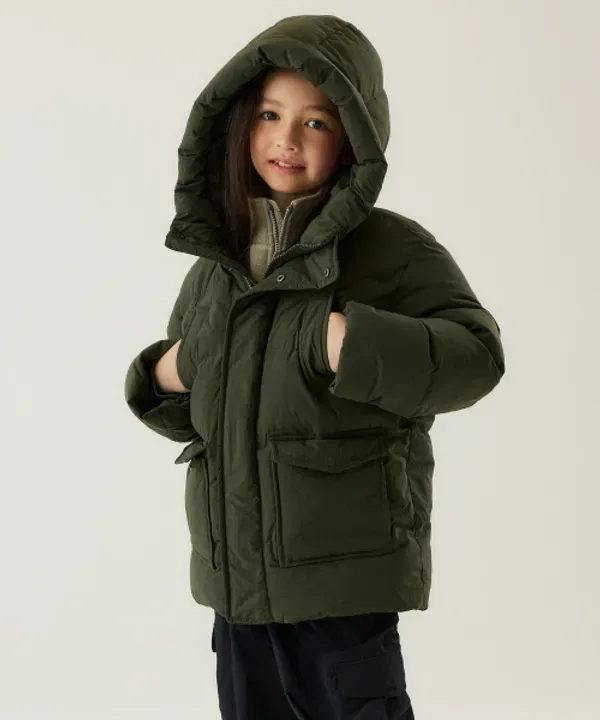 Пуховик горный, Musinsa Standard Kids, хаки