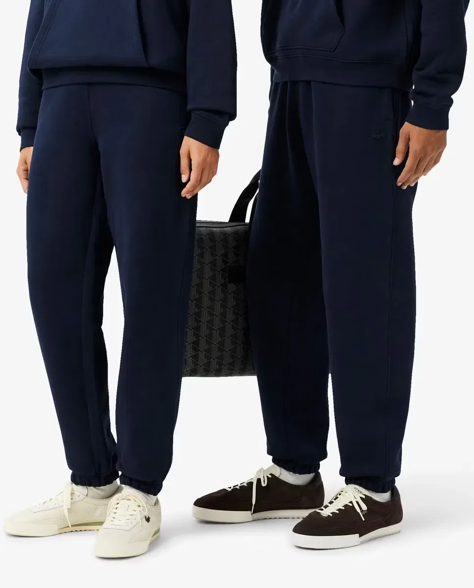 Мужские спортивные штаны-джоггеры из футера Lacoste, Azul Marino — фото 2