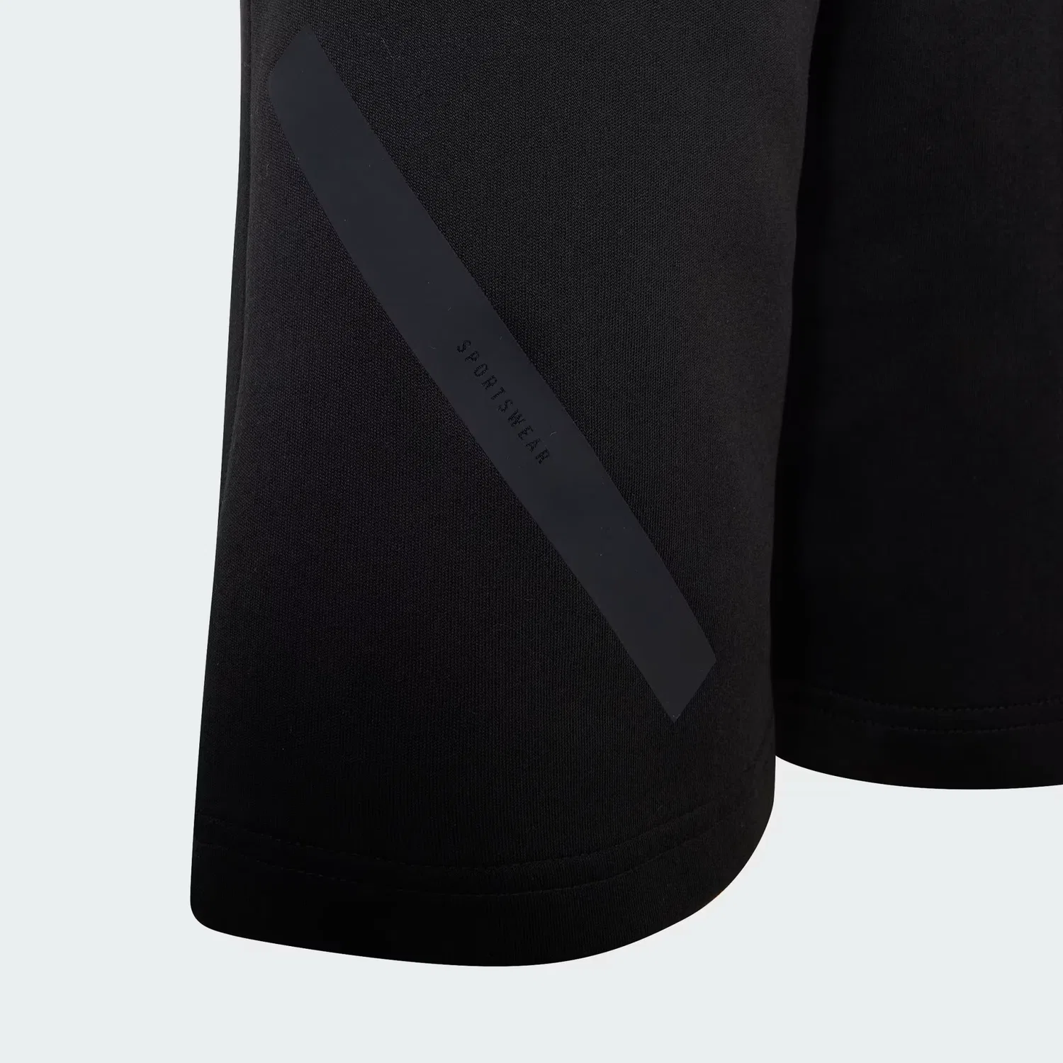 Детские шорты с матовым принтом Z.N.E. Adidas Sportswear, черный/карбон — фото 4