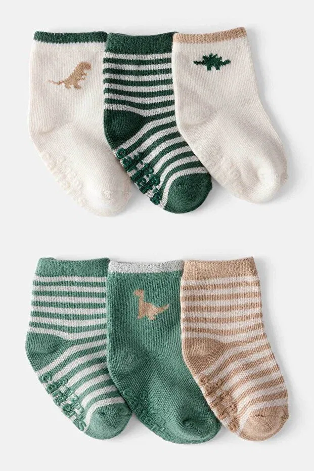 Детские носки для мальчиков с рисунком 6-штучный набор Carter'S, Multicolor