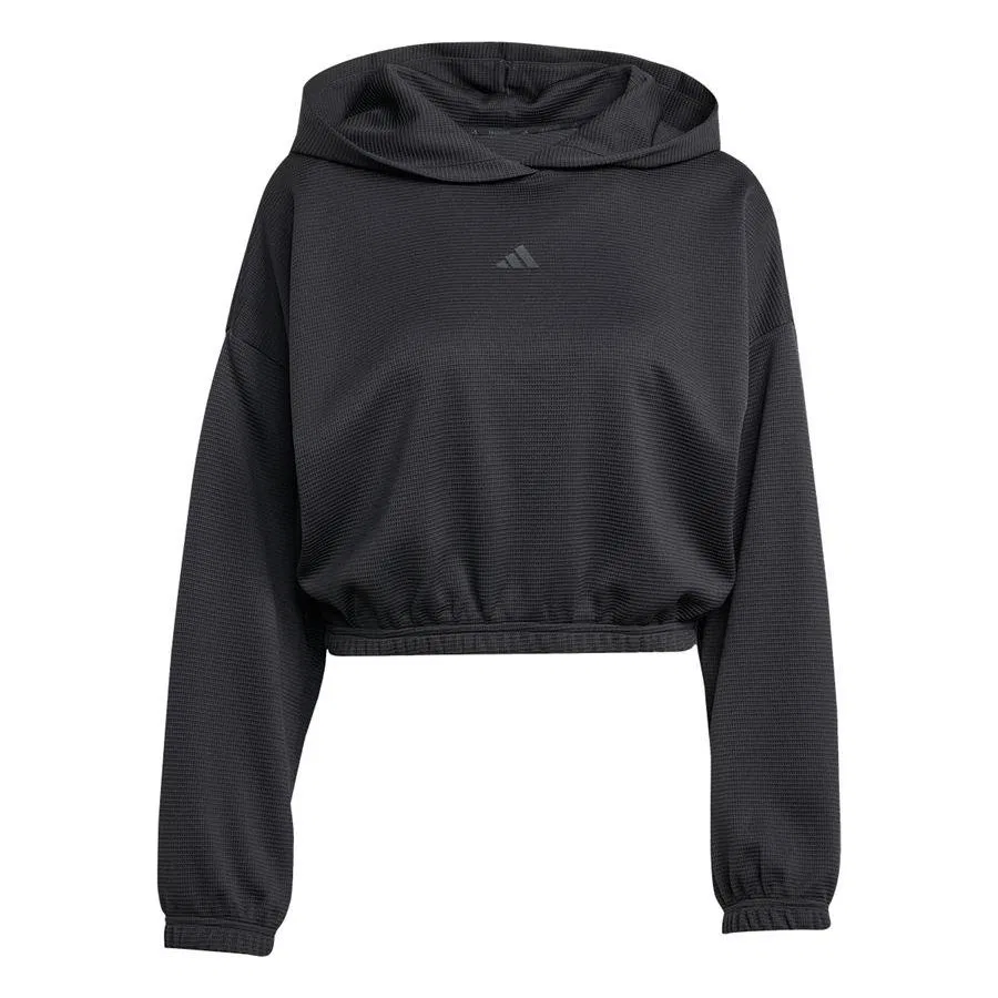Женский свитшот с капюшоном MO COVER-UP adidas, Фиолетовый