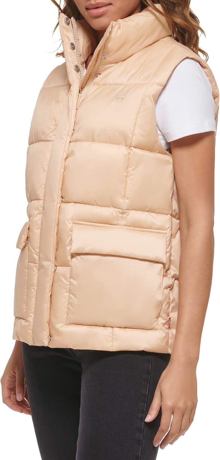 Женский спортивный стеганый жилет Levi's Box, Lightweight Frappe — фото 4