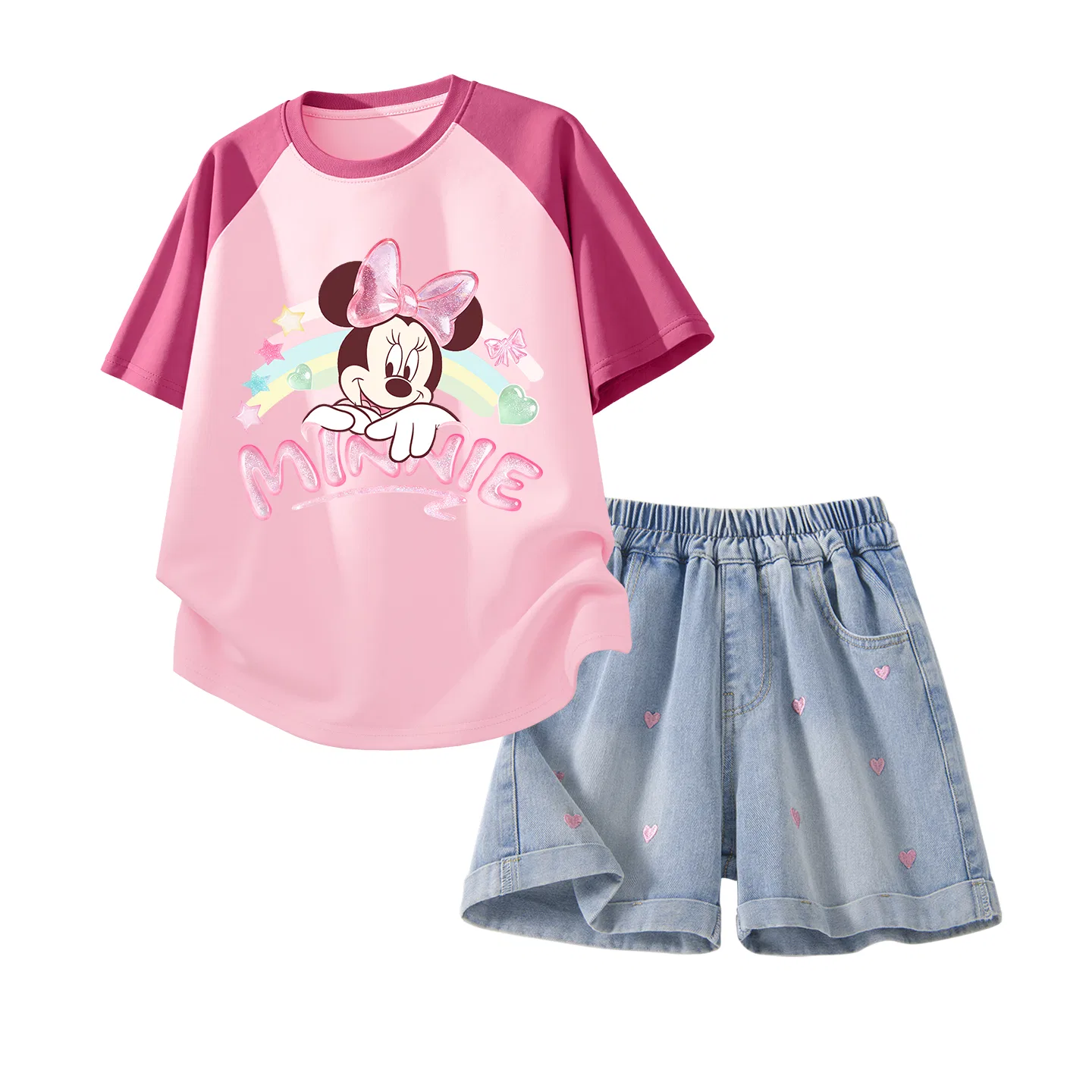 Спортивный костюм Disney Crystal Berry Pink+Denim Blue