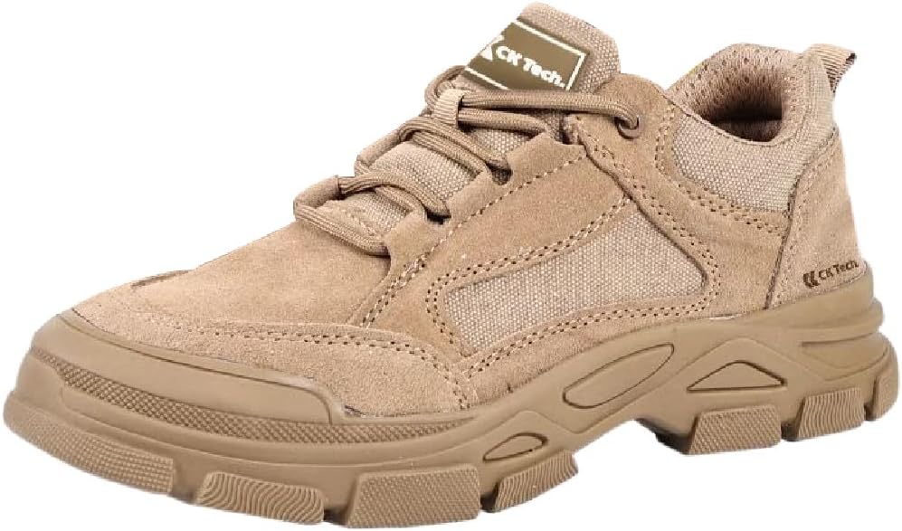 

Комфортные легкие защитные ботинки с стальным носком для мужчин, рабочая обувь для безопасности, промышленная строительная обувь Lexamen, хаки