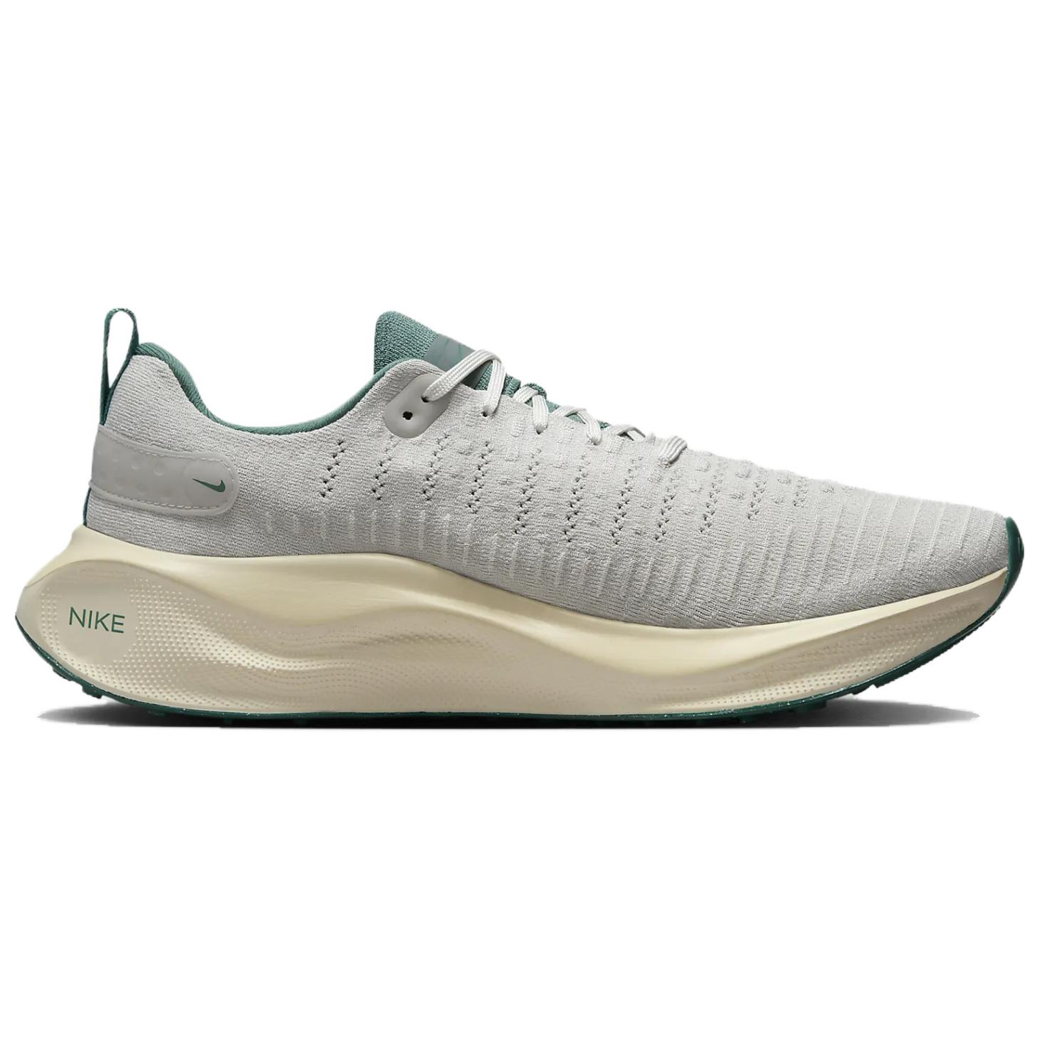 Nike ReactX Infinity Run 4 Premium Light Bone Bicoastal, серый/бежевый/зеленый — фото 2