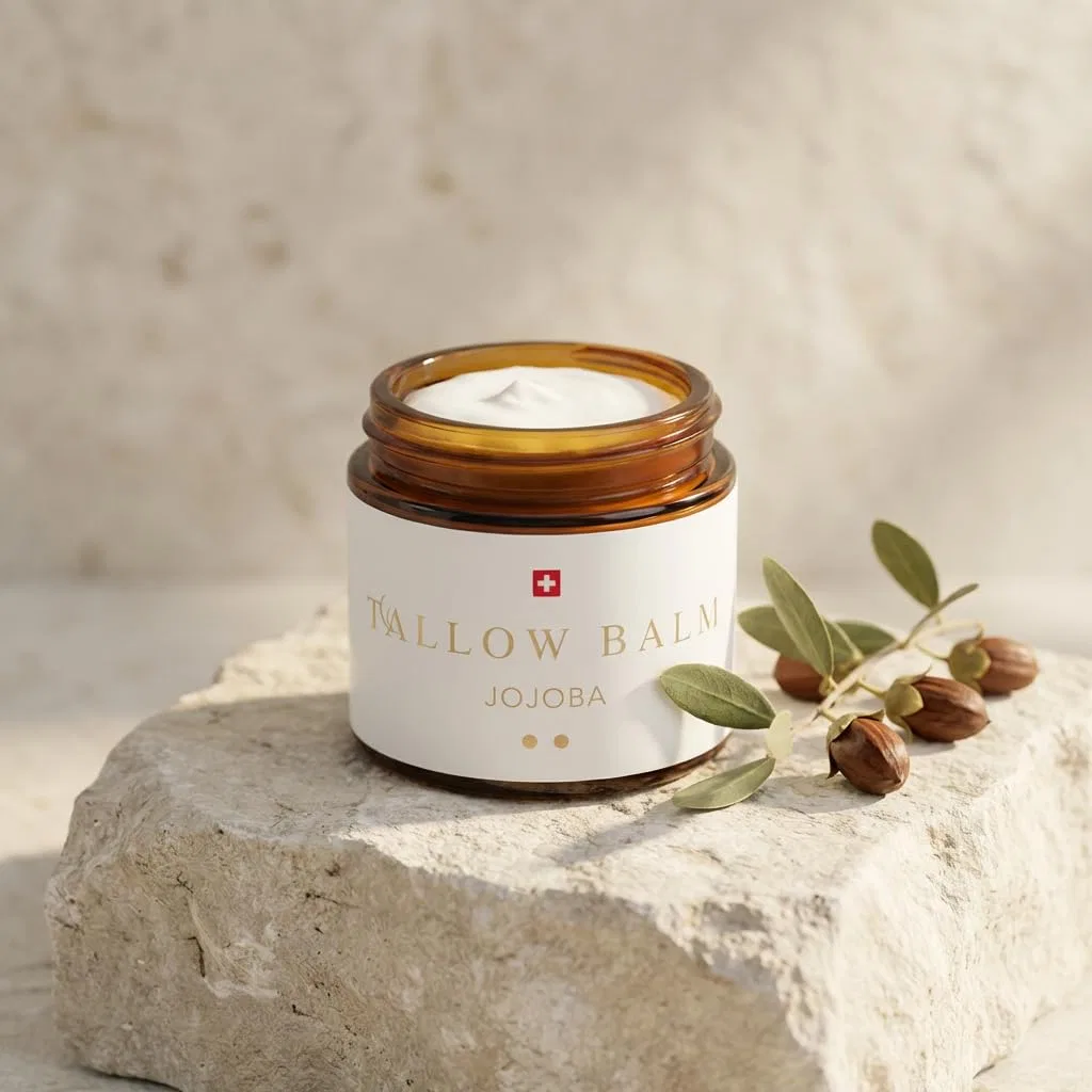 Бальзам для лица и тела с говяжьим жиром и маслом жожоба от Tallow Balm Swiss Tallow — фото 2