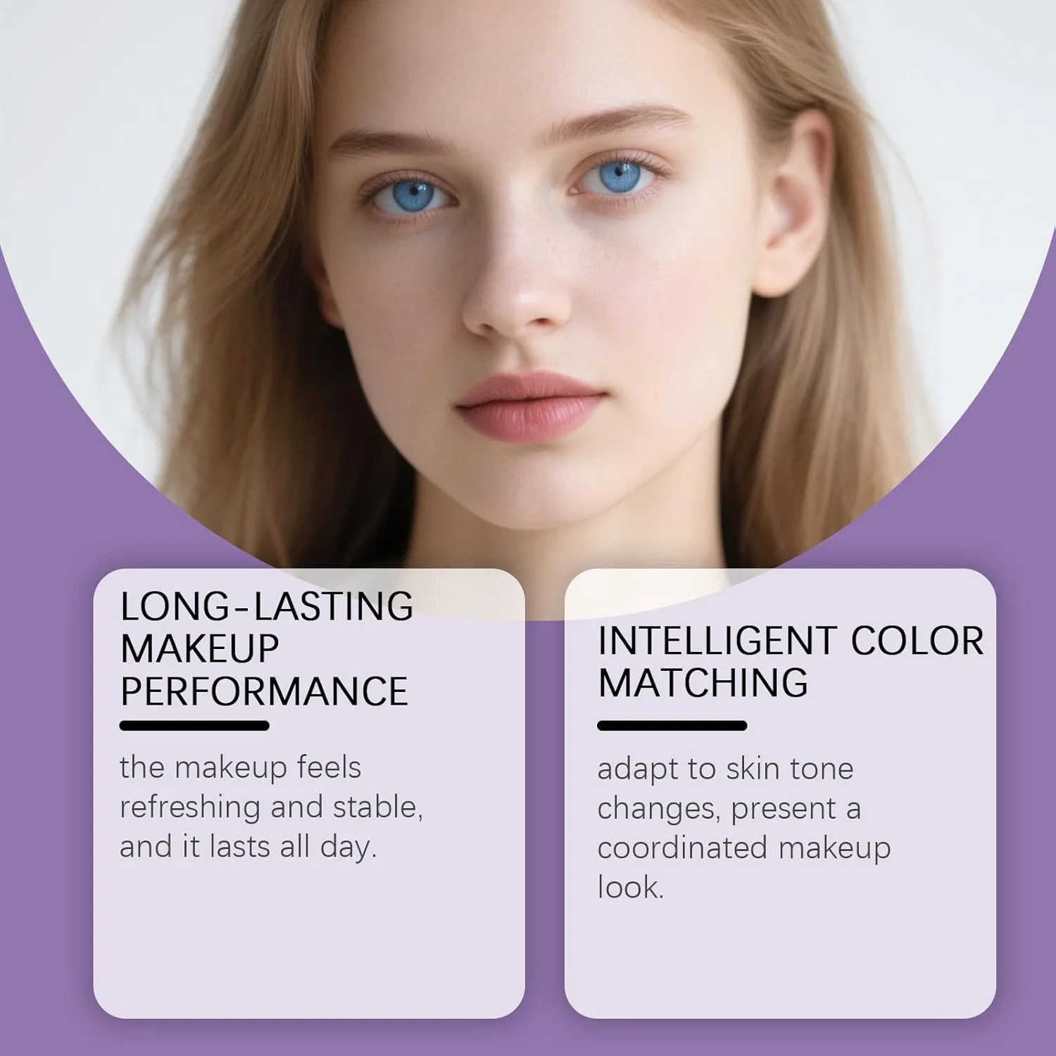 Тональное средство Color Changing Foundation, легкая жидкость, матовый финиш, автоматическая подстройка под тон кожи, 30 мл — фото 2
