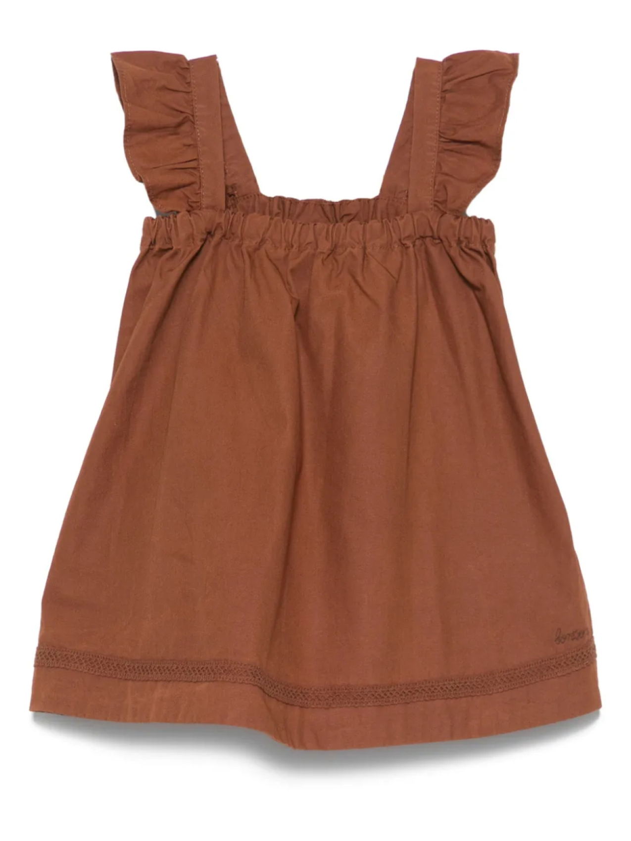 

Платье из органического хлопка Bonton, коричневый