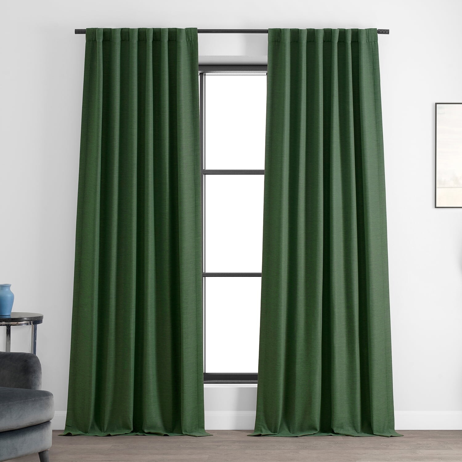 

Затемняющая штора Half Price Drapes 50 х 108 дюймов, зеленый