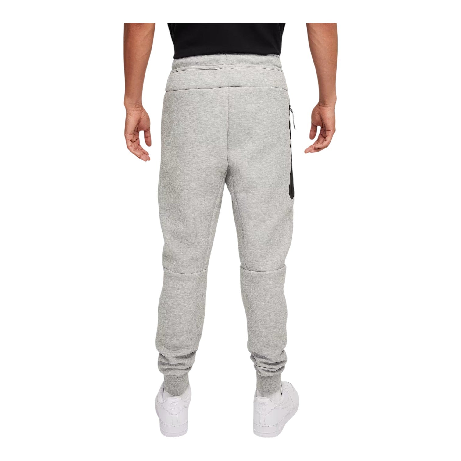 Спортивные брюки Nike Tech Fleece Joggers, цвет «Темно-серый меланж» — фото 2