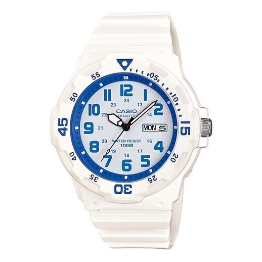 

Часы CASIO Sports Quartz Unisex BlueWhite Analog, белый