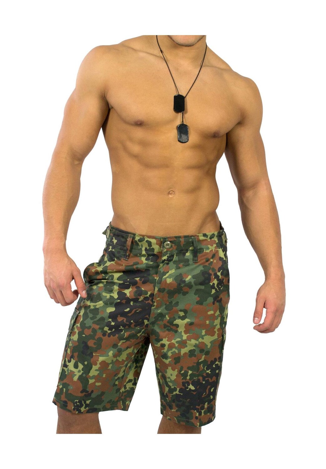 

Мужские шорты BDU Dasht normani, цвет Flecktarn