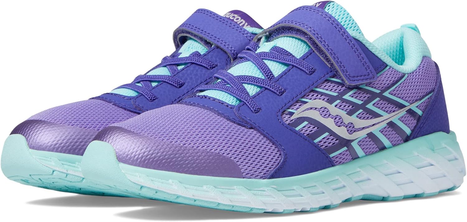 Saucony Unisex-Child Wind Alternative Closure 2.0, фиолетовый — фото 2