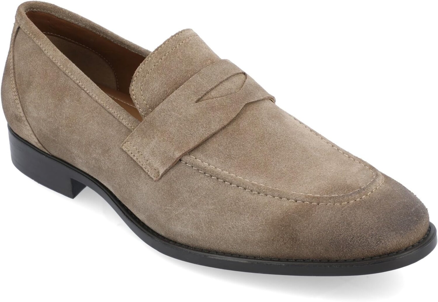 

Лоферы Thomas & Vine Bishop Apron Toe Penny Loafer, серо-коричневый