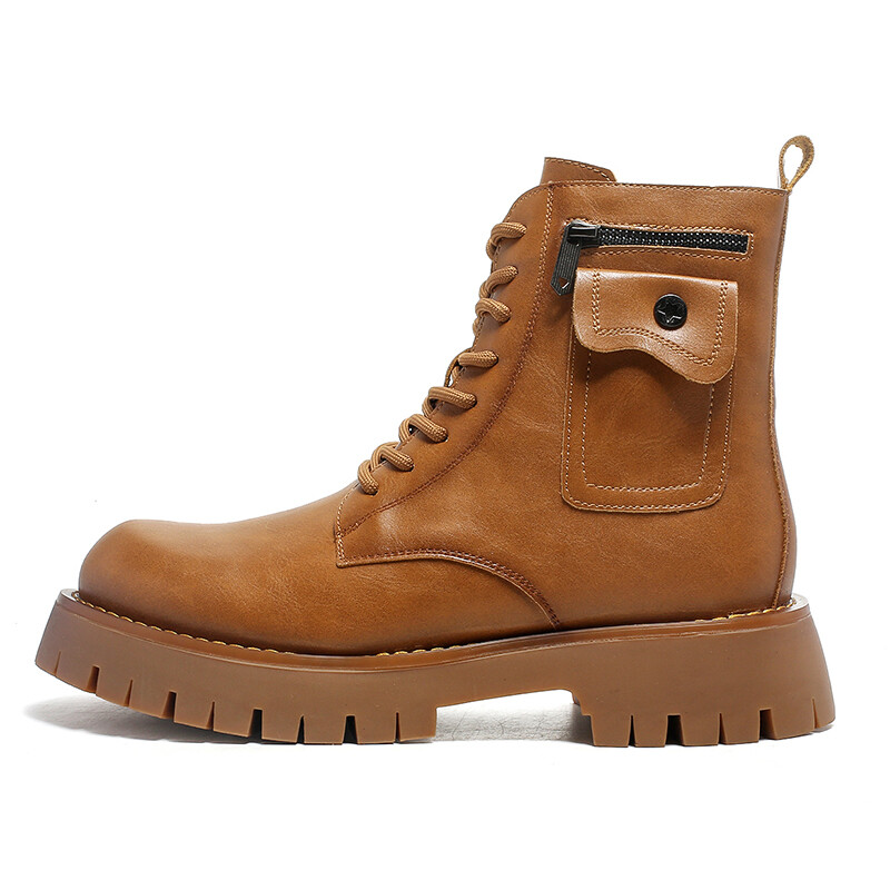 

Сапоги мужские для активного отдыха Weishibangwei, цвет Light Brown