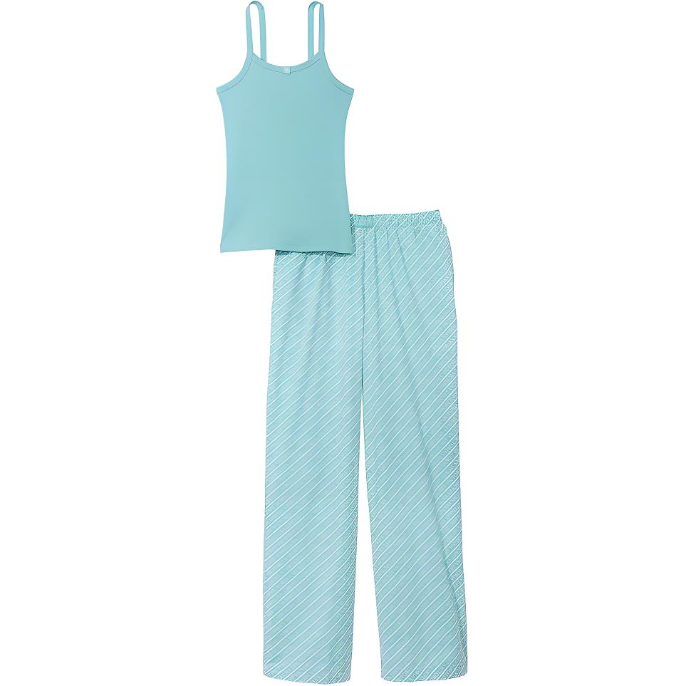 

Хлопковый комплект пижамы с майкой Victoria's Secret, бирюзовый