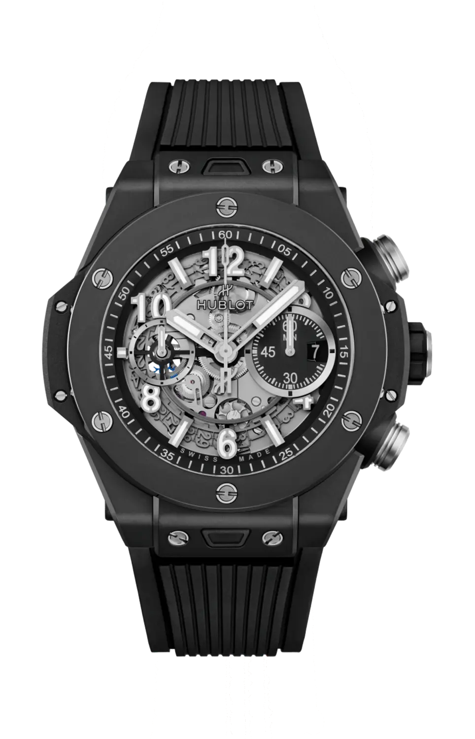 

Часы big bang unico black magic Hublot