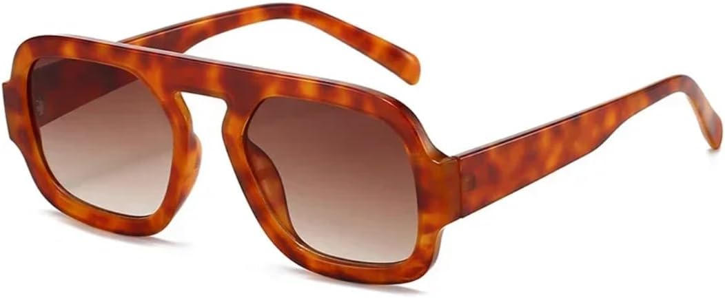 

Ретро солнцезащитные очки для женщин, модный дизайн, градиентные линзы, защита от УФ-излучения UV400, мужские солнцезащитные очки в стиле панк SZVVBKK, Amber Tea Gradient