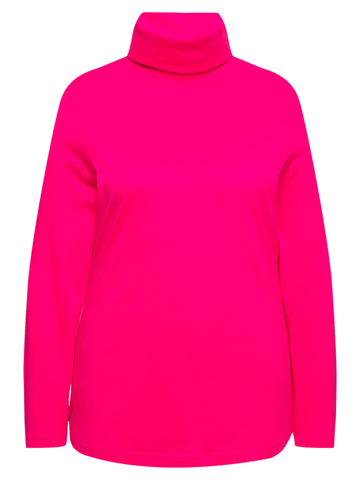 

Футболка Ulla Popken Shirt, цвет rot pink