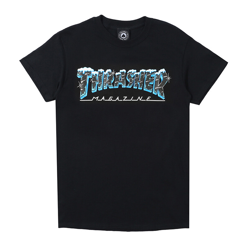 

Thrasher Футболка унисекс «Трэшер», Черный