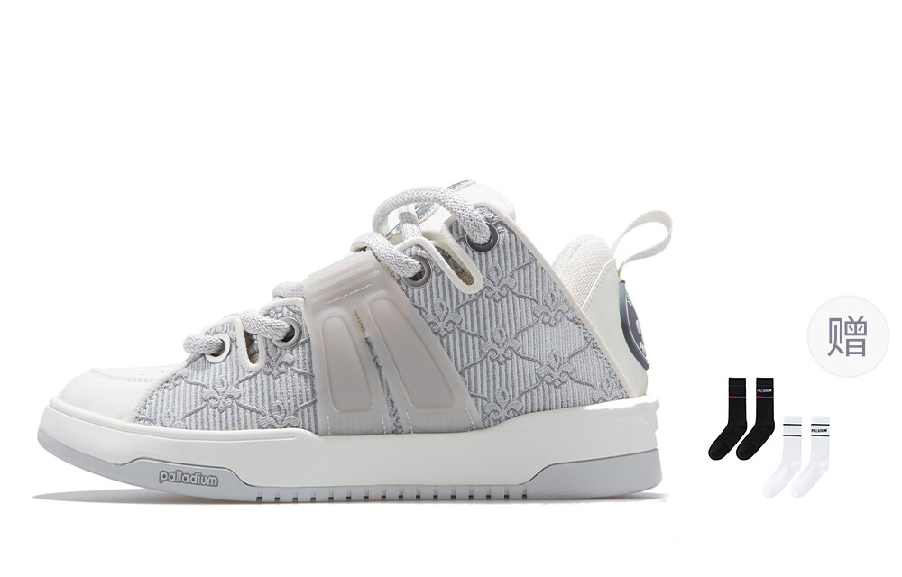 

Кроссовки palladium Skateboarding Shoes Men Low-top, серебряный, Серый, Кроссовки palladium Skateboarding Shoes Men Low-top, серебряный