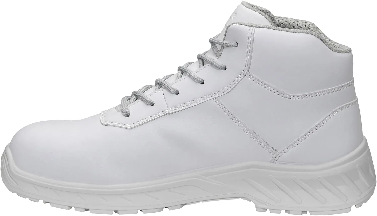 Защитная обувь ELTEN Jori jo_Clean Loop White Mid ESD S3S, женская и мужская, текстиль, композитный защитный носок (легче стального), легкая, классическая — фото 3