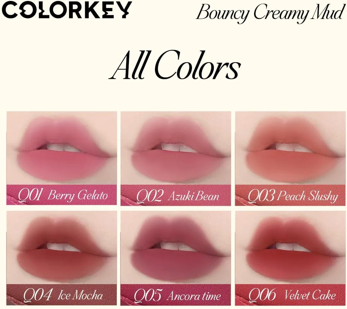 Многоцелевая помада-тинг COLORKEY Bouncy Multi-Purpose Mud, оттенок Q04-Ice Smoke, 4.5 г — фото 4