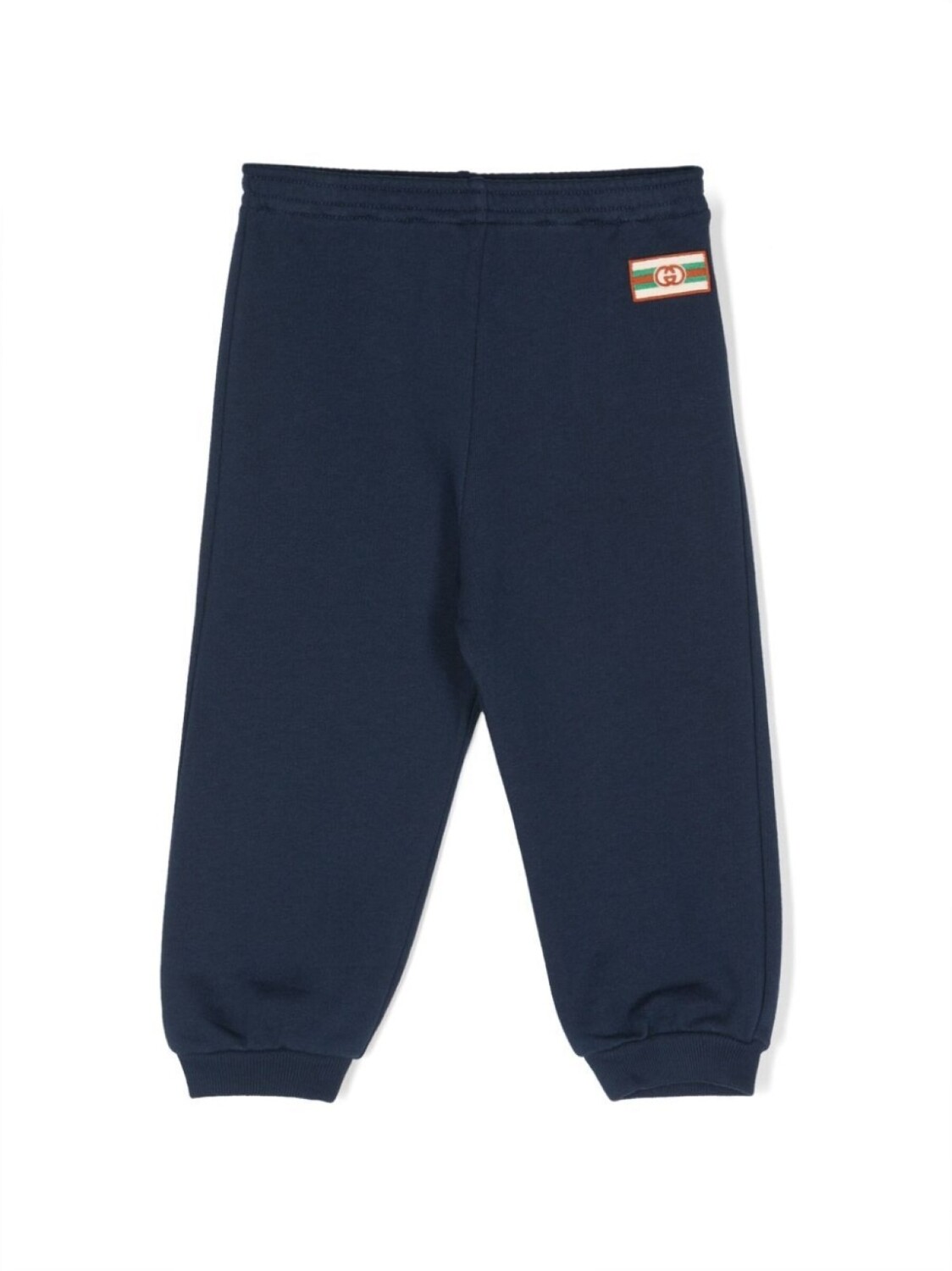 

Спортивные брюки с нашивкой-логотипом Gucci Kids, синий
