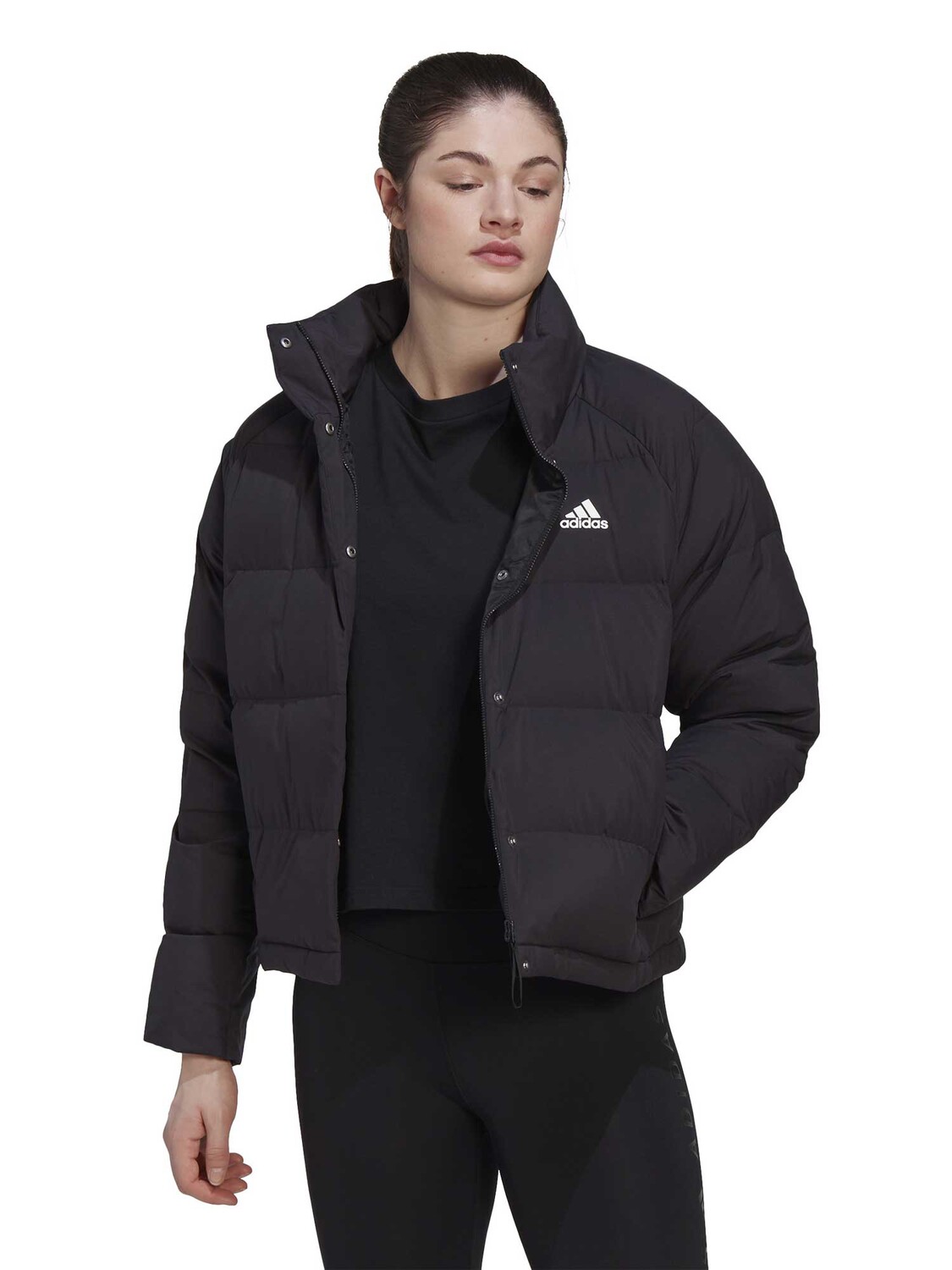 

Куртка Adidas Sportswear Helionic Relaxed Down, черный