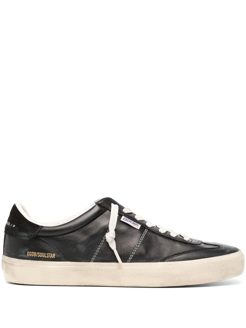 

Кроссовки с нашивкой-логотипом GOLDEN GOOSE, черный