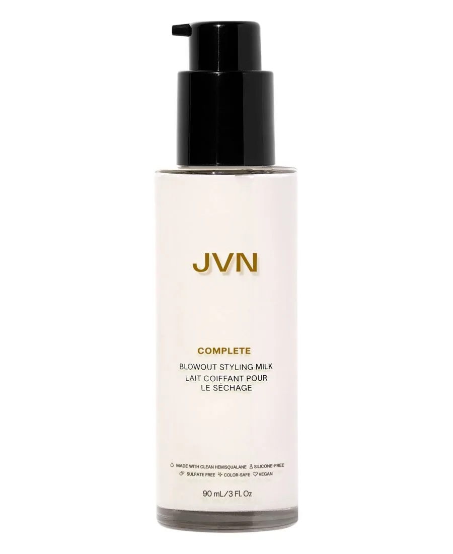JVN Hair Средство для укладки волос Complete Blowout Styling Milk, 3,04 унции
