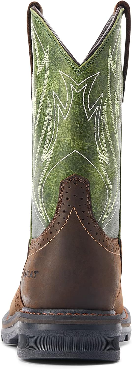 Мужские ботинки Ariat Sierra с защитным носком из стали, темно-коричневый — фото 2