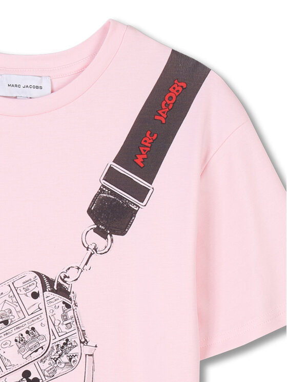 Платье на каждый день свободного покроя W60541 Marc Jacobs, розовый — фото 3