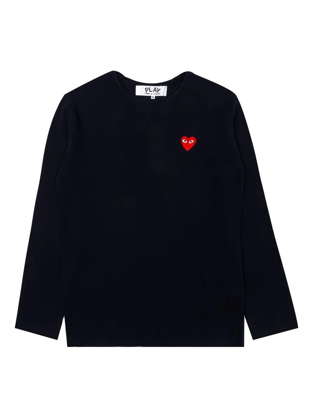 

Свитер с логотипом в виде сердца Comme Des Garçons Play, черный