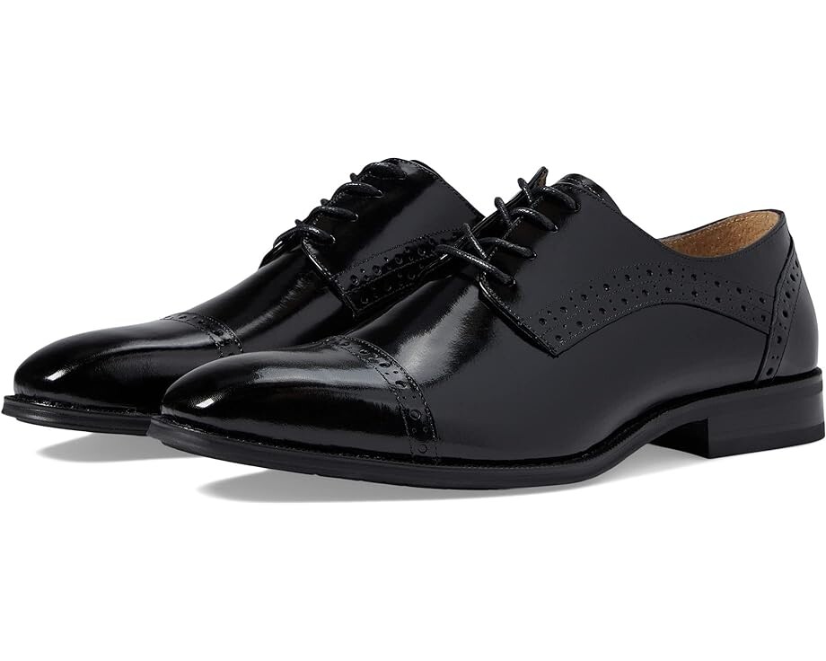 

Оксфорды Stacy Adams Garrett Cap Toe Oxford, черный