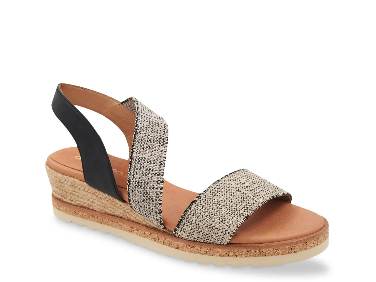 

Сандалии Nevada Wedge Sandal Andre Assous, черный/бежевый
