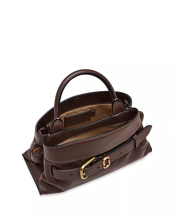 Маленькая кожаная сумка "Дакота" Marc Jacobs, коричневый — фото 3