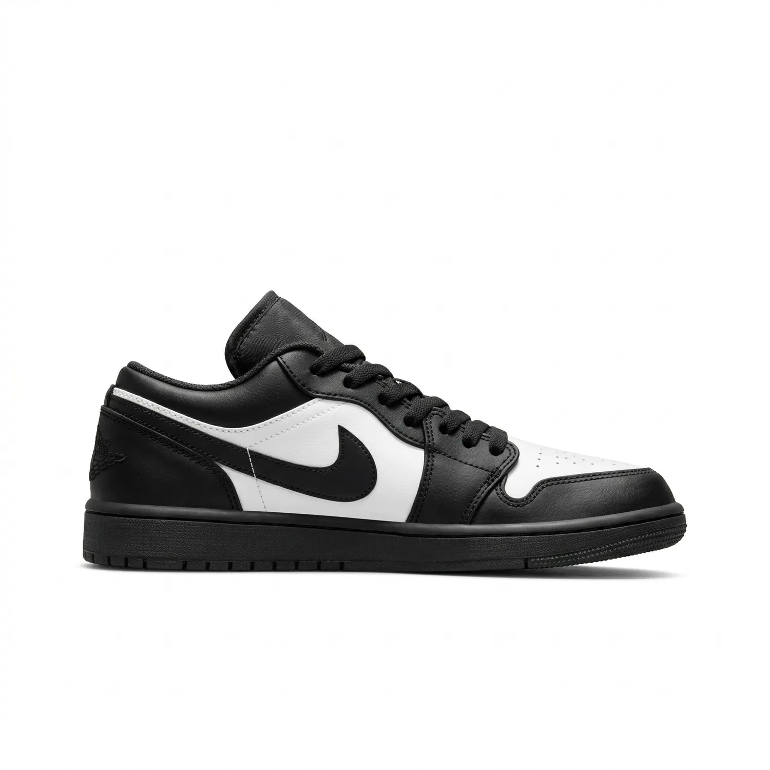 Кроссовки баскетбольные Vintage Jordan Air Jordan 1 Low Black White — фото 3