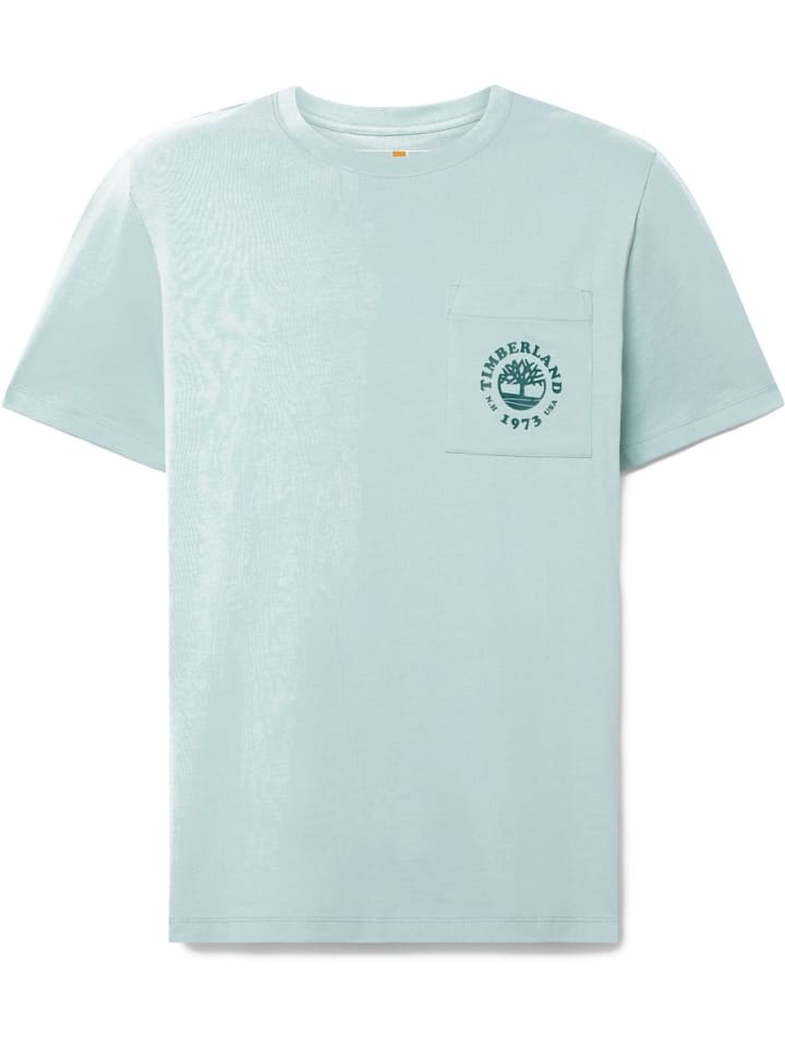 

Футболка синего цвета Timberland