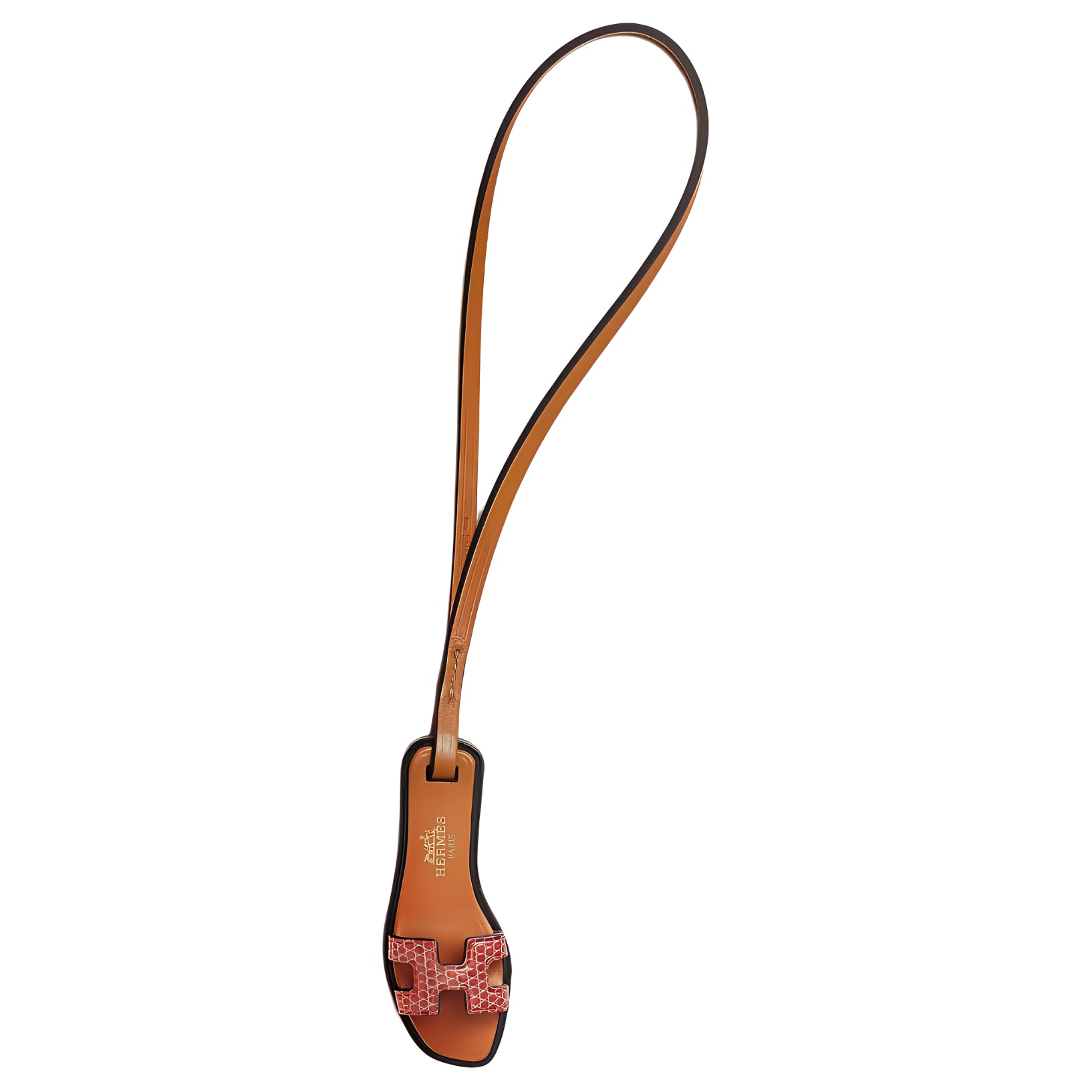 

HERMES Кожаная сумка из кожи ящерицы и коровьей кожи аксессуар для женщин красный, Red